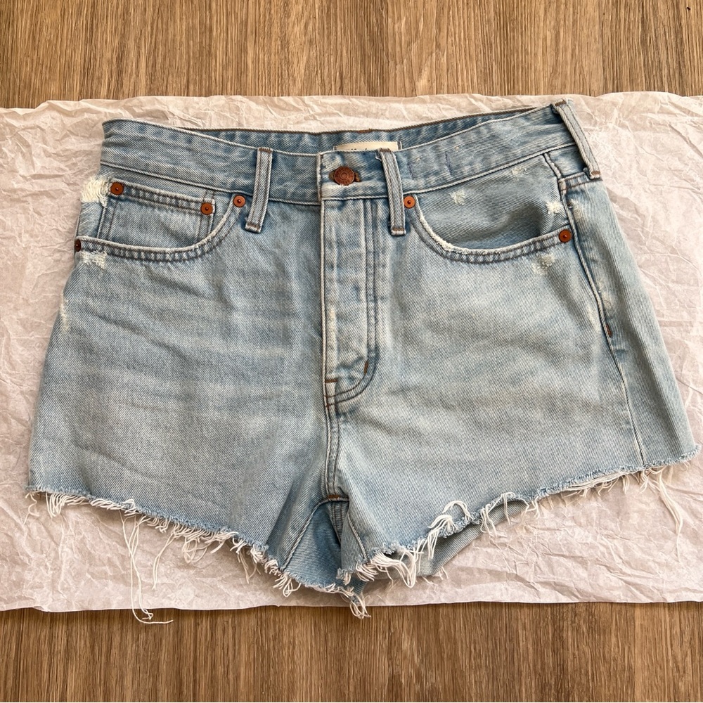 Madewell relaxed denim shorts